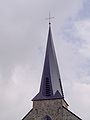 Glockenturm der Kirche von Grand-Marchin
