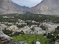 Skardu town seen from the Fort