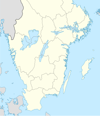 2014 Allsvenskan is located in Southern Sweden