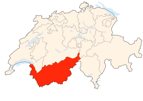 Localisacion de Canton du Valês