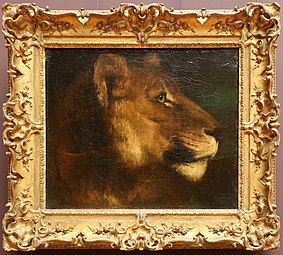 Tête de lionne Théodore Géricault