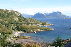 View of Tonnes in northern Lurøy