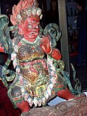 藏传佛教中的阎罗王护法，收藏於美國芝加哥菲爾德自然史博物館。