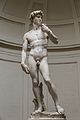 Michelangelo, David, mármol, 1504. Academia de Florencia