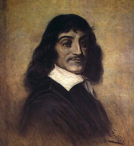 Portrait of René Descartes, after Frans Hals