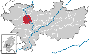 Poziția localității Bad Nauheim