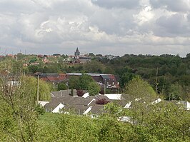 Zicht op Bruay-la-Buissière