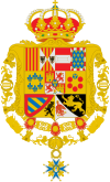 Escudo de Isabel II d'Espanya