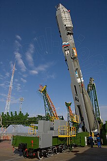 GIOVE B on the launch pad