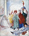 Les masques singuliers, James Ensor, 1892