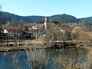 Vue sur l'église.