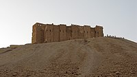 D'Festung Qal'at Ibn Ma'n bei Palmyra