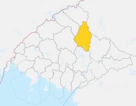 Location of Tongchang County