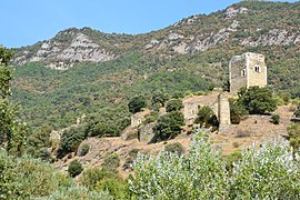 A view of the Tour d'Alençon in the commune of Roche-Saint-Secret-Béconne