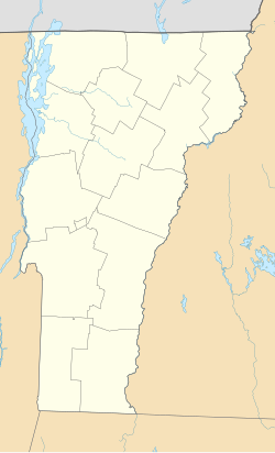 Burlington ubicada en Vermont