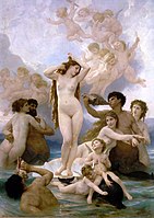 William-Adolphe Bouguereau' "Venuse sünd" (1879)