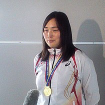 Bronzemedaillengewinnerin Haruka Kitaguchi