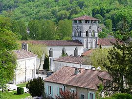 The abbey in Chancelade