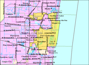 U.S. Census Bureau map