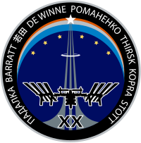ISS Expedition 20 Patch.svg