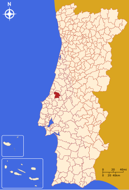 Locatie van Porto de Mós