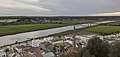 Panorámica del oeste de la localidad.