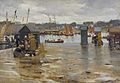 Alfred Guillou : Le port de Concarneau (v.1890).