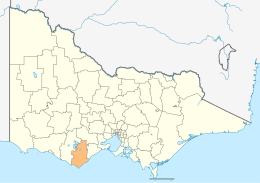 Contea di Colac Otway – Mappa