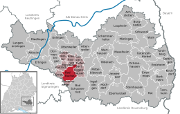 Bad Buchau - Localizazion