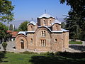 Kirche St. Panteleimon (Nerezi) Orthodoxe Kirche nahe Skopje.