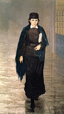 Nikolaï Iarochenko, L'Étudiante (1883), Musée national de peinture de Kiev.