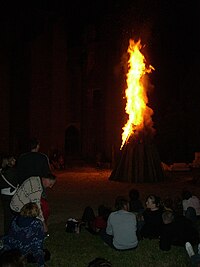 St. John's Fire at Chateau de Montfort (Cote d'Or).JPG