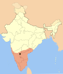Location of Vidžajanagaras