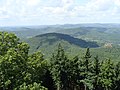 The Ebersberg (Wasgau Felsenland): view from the Rehberg