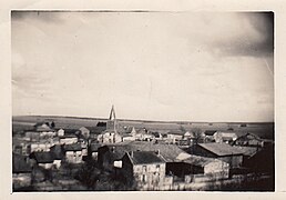 Bussy-le-Château vue de la butte.