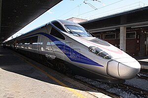 Alstom ETR 610 der SBB (Cisalpino) in Venezia Santa Lucia.