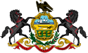 Coat of arms of Pennsylvania.