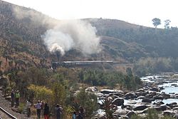 Eshayamoya Train Ride-stoomtrein in Creighton