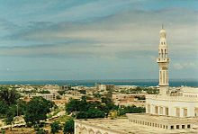 Vue de la ville de Mogadiscio.