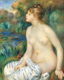 Renoir - Bather (1891)