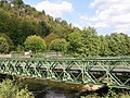 Bailey-Brücke in Frankreich 2003 (ersetzt 2009)