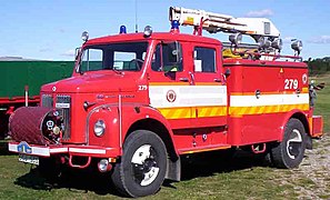 Camión de bombeiros Scania L50 1968