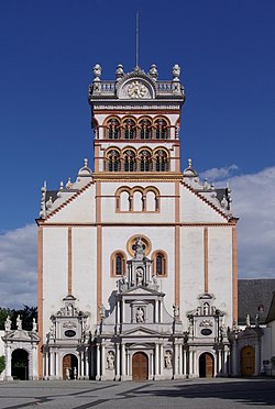 Ziel des Eifel-Camino in Trier: Benediktinerabtei St. Matthias