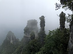 境内4A级风景区柴埠溪风光