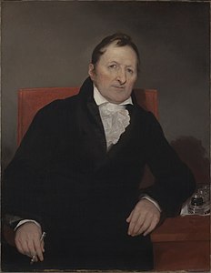 Eli Whitney, inventor, 1822. Galeria de Arte da Universidade de Yale
