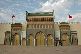 Fes - Palau Reial - Porta principal