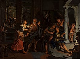 Nicolaes Knüpfer, Verloochening van Petrus