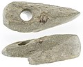 Neolithisches Steinbeil aus Wersau