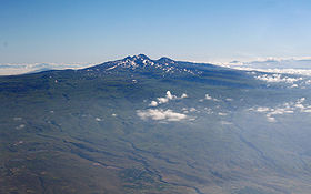 Vue aérienne de l'Aragats.