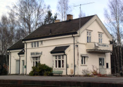 Braskereidfoss train station